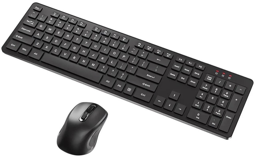Bean Portable Workstation Add-on - 2.4GHz Full Size Wireless Keyboard and Mouse Combo