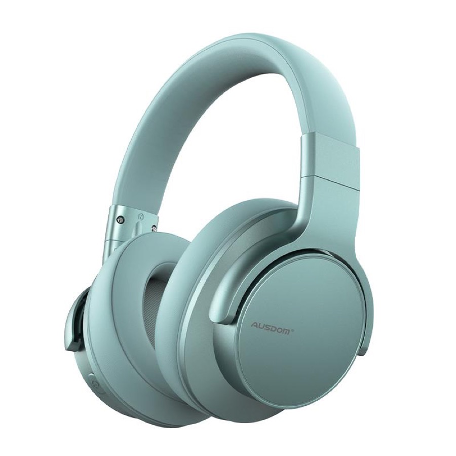 AUSDOM Commute Audio Pick - AUSDOM E7 Bluetooth Noise Cancelling Headphones: Wireless Over Ear ANC Headphones