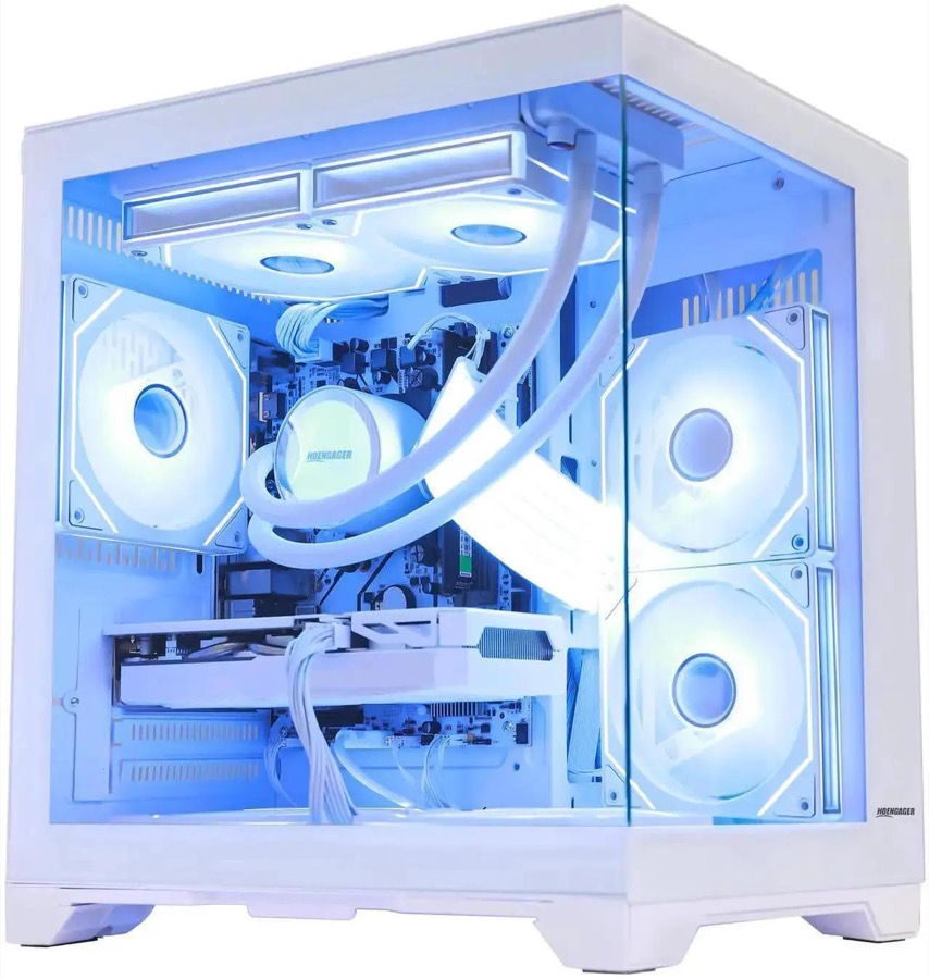 Hoengager Creator Carry Support - Hoengager Gaming PC -AMD Ryzen 7 5700X 3.4 GHz-RTX 5060 8GB-32GB DDR4 RAM-1TB M.2