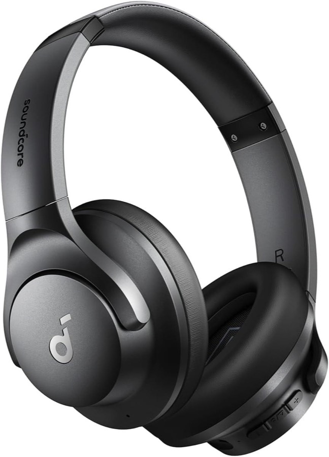 Soundcore Commute Audio Pick - soundcore by Anker Q20i Hybrid Active Noise Cancelling Wireless Over-Ear Bluetooth